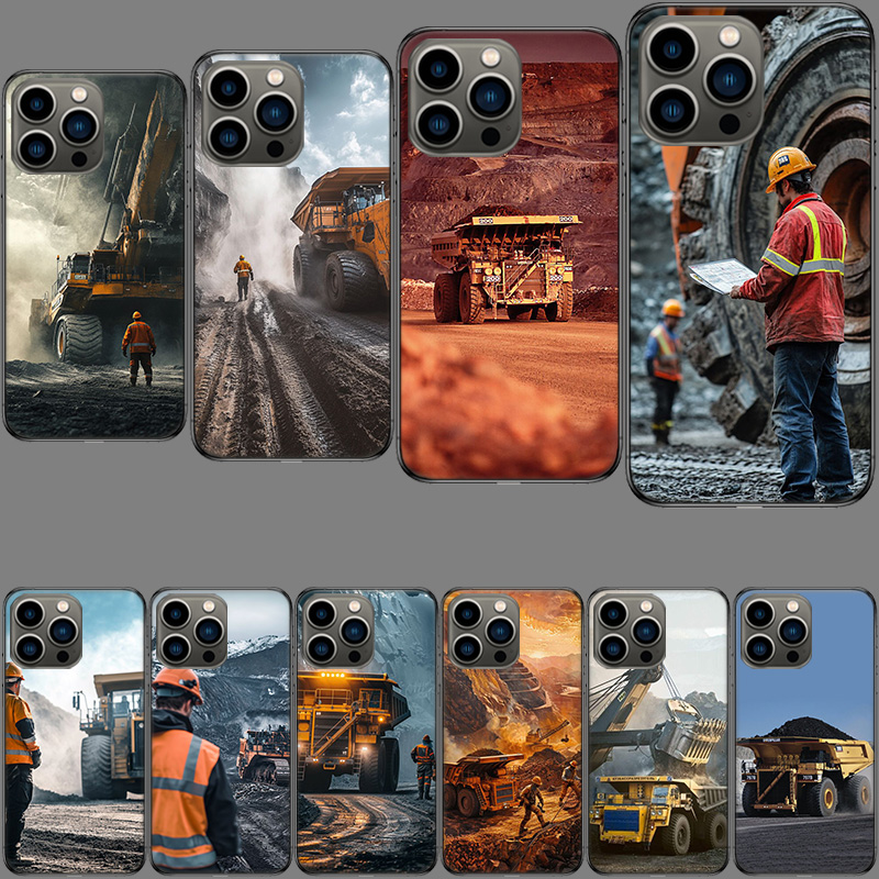 Heavy Equipment Inspection - Прочный чехол для телефона с дизайном