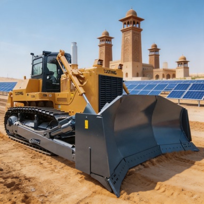 Heavy Equipment Working - Бульдозер на гусеничном ходу SD22 мощностью