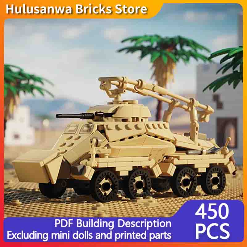 Heavy Equipment Armor - Модель тяжелого бронированного автомобиля MOC, конструктор