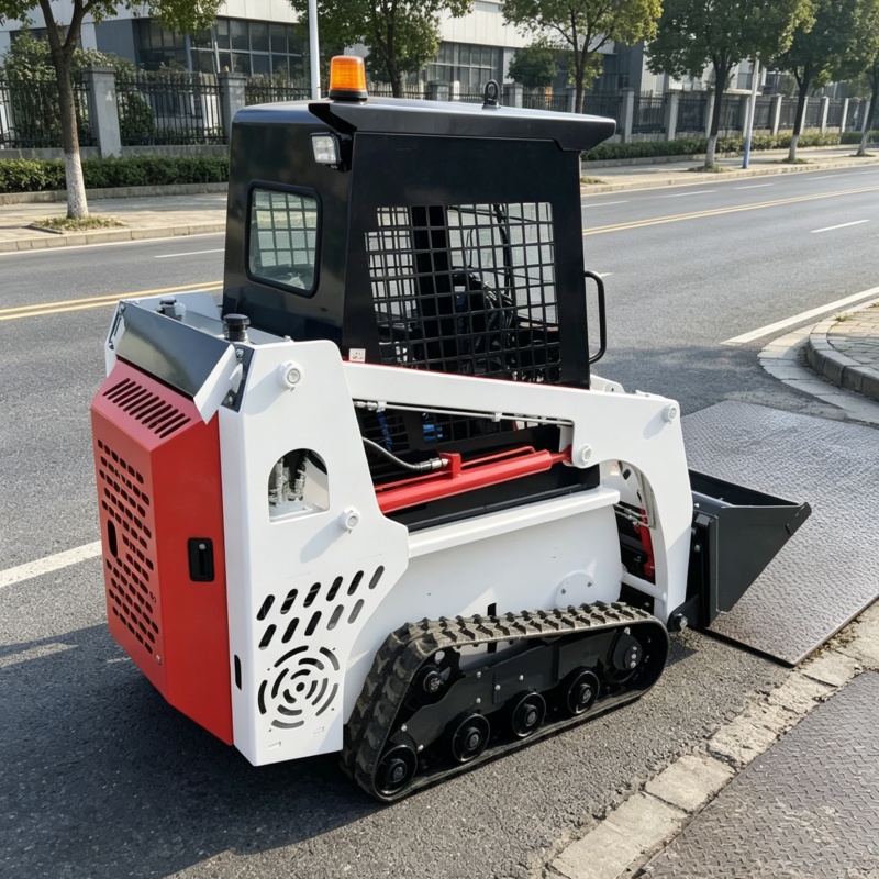 Skid Steer Loader - Индивидуальный транспортёр для логистических парков, погрузчик