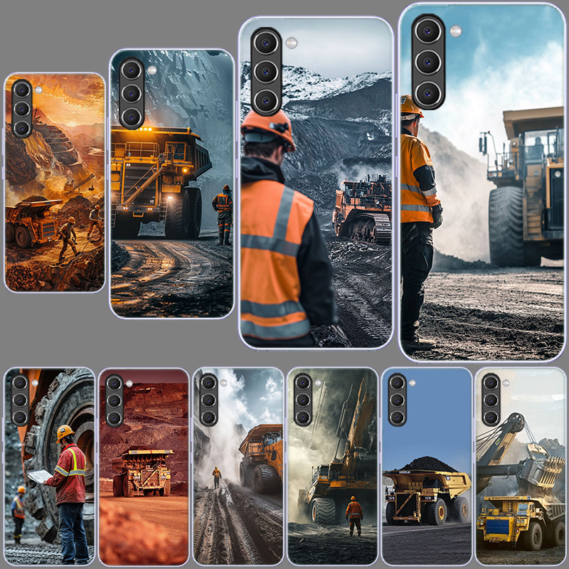 Heavy Equipment Inspection - Противоударный чехол для телефона Samsung A54