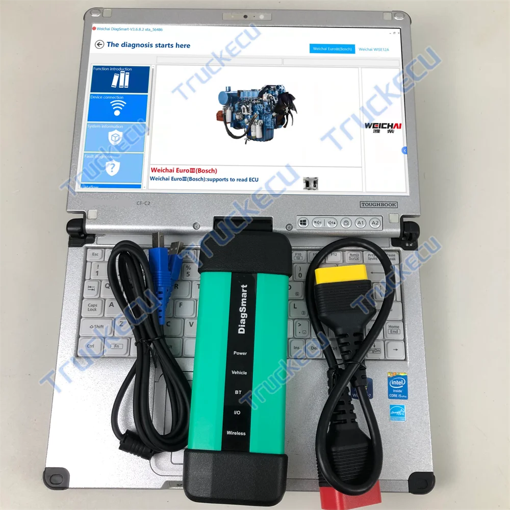 Heavy Equipment Inspection - Диагностический инструмент DiagSmart Standard для дизельных