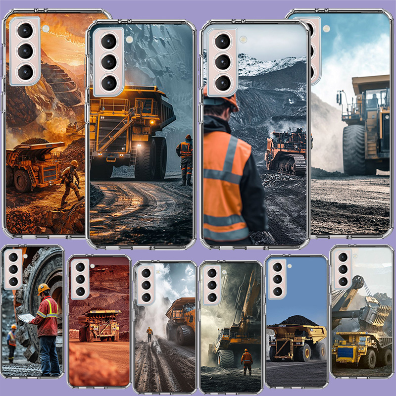 Heavy Equipment Inspection - Противоударный чехол для телефона с дизайном