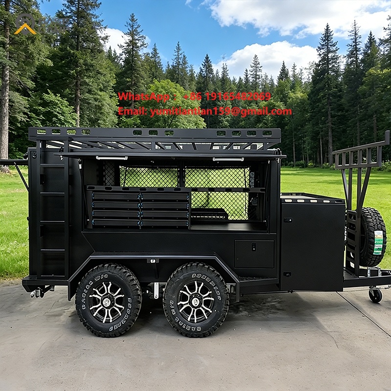 Heavy Equipment Haulers - Усиленный закрытый прицеп-фургон для перевозки грузов,