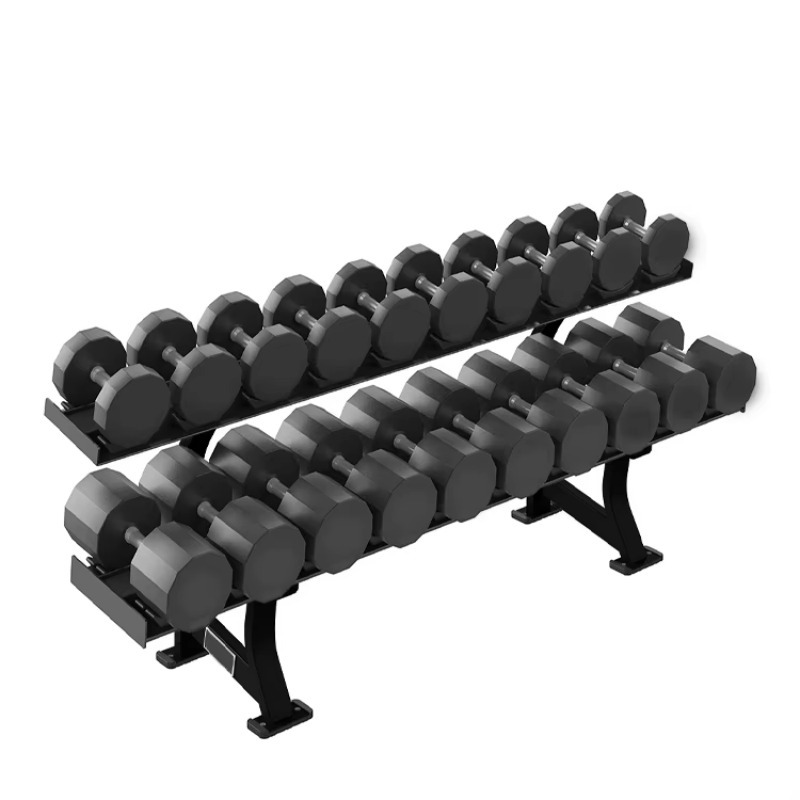 Heavy Equipment In - Двухуровневая стойка для хранения гантелей на