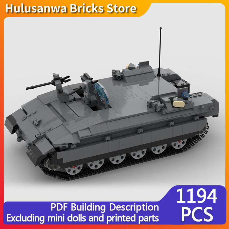 Heavy Equipment Armor - Тяжелый гусеничный бронированный автомобиль (модель MOC)