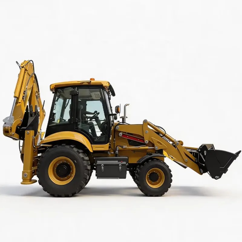 Новый экскаватор-погрузчик 202 – обзор и цена Tractor Backhoe