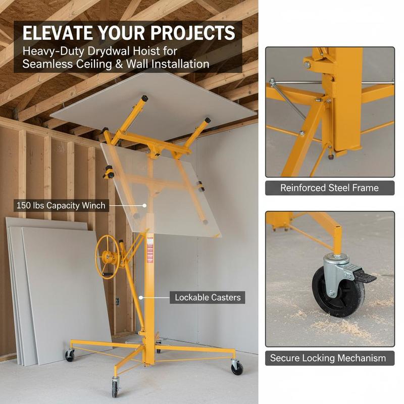 Панельный подъемник 11 футов д – обзор и цена Heavy Equipment Yellow