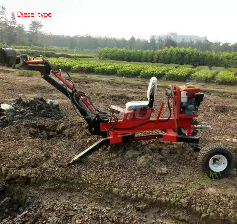 Недорогой малогабаритный мини- – обзор и цена Tractor Backhoe