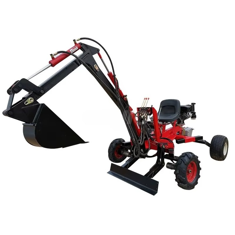 Недорогой малогабаритный мини- – обзор и цена Tractor Backhoe