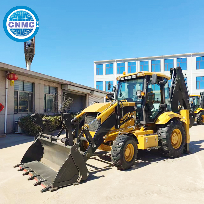 Телескопический колесный погру – обзор и цена Tractor Backhoe