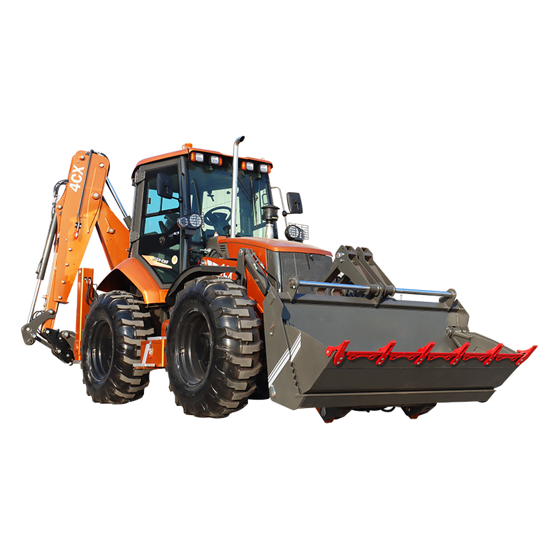 Компактный экскаватор-погрузчи – обзор и цена Tractor Backhoe