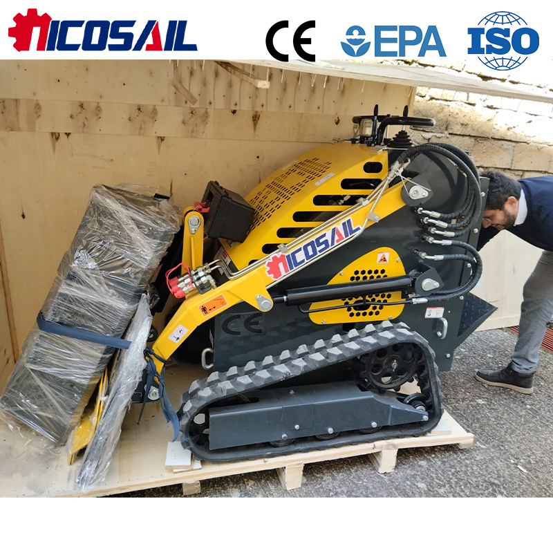 Компактный мини-погрузчик с бо – обзор и цена Skid Steer Loader