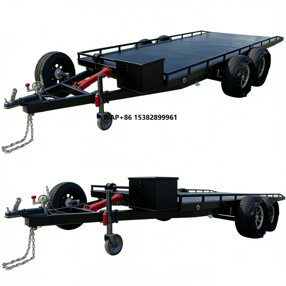 Тяжелый двухосный стальной при – обзор и цена Heavy Equipment Haulers