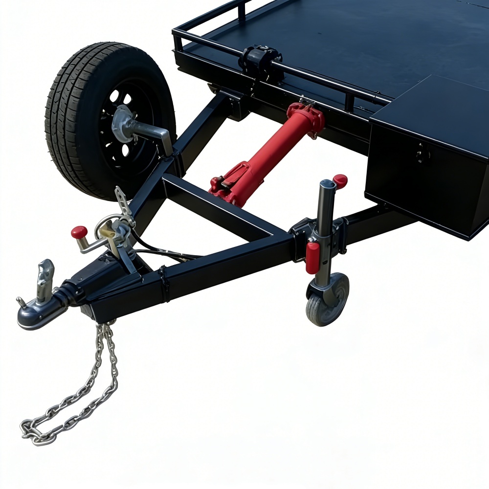 Тяжелый двухосный стальной при – обзор и цена Heavy Equipment Haulers