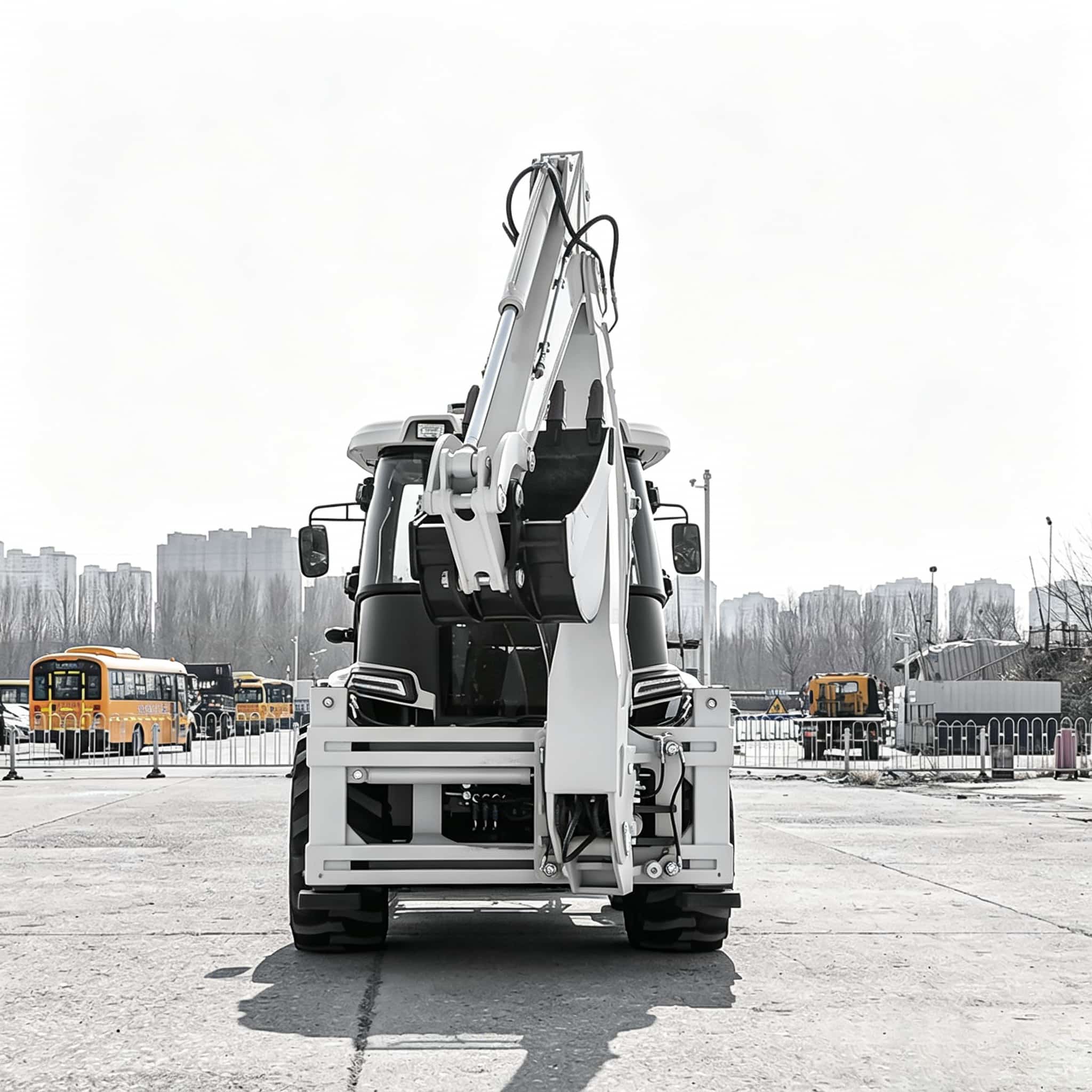 Экскаватор-погрузчик 40-30C с  – обзор и цена Tractor Backhoe