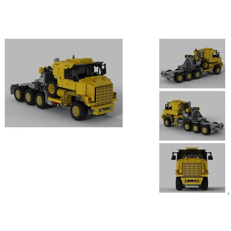 Конструктор MOC-34802: Желтый  – обзор и цена Heavy Equipment Yellow
